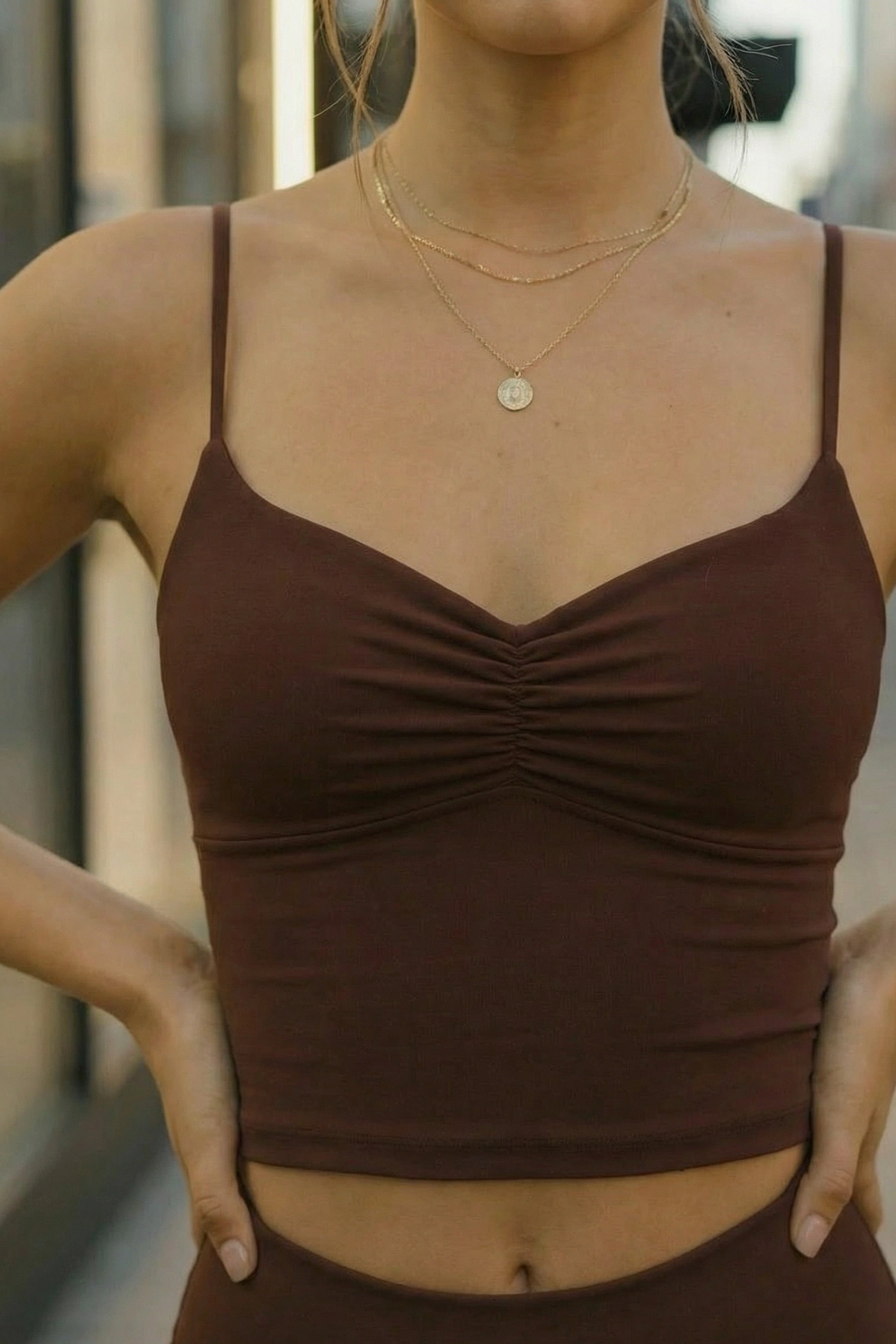 Sweetheart Shelf Bra Crop