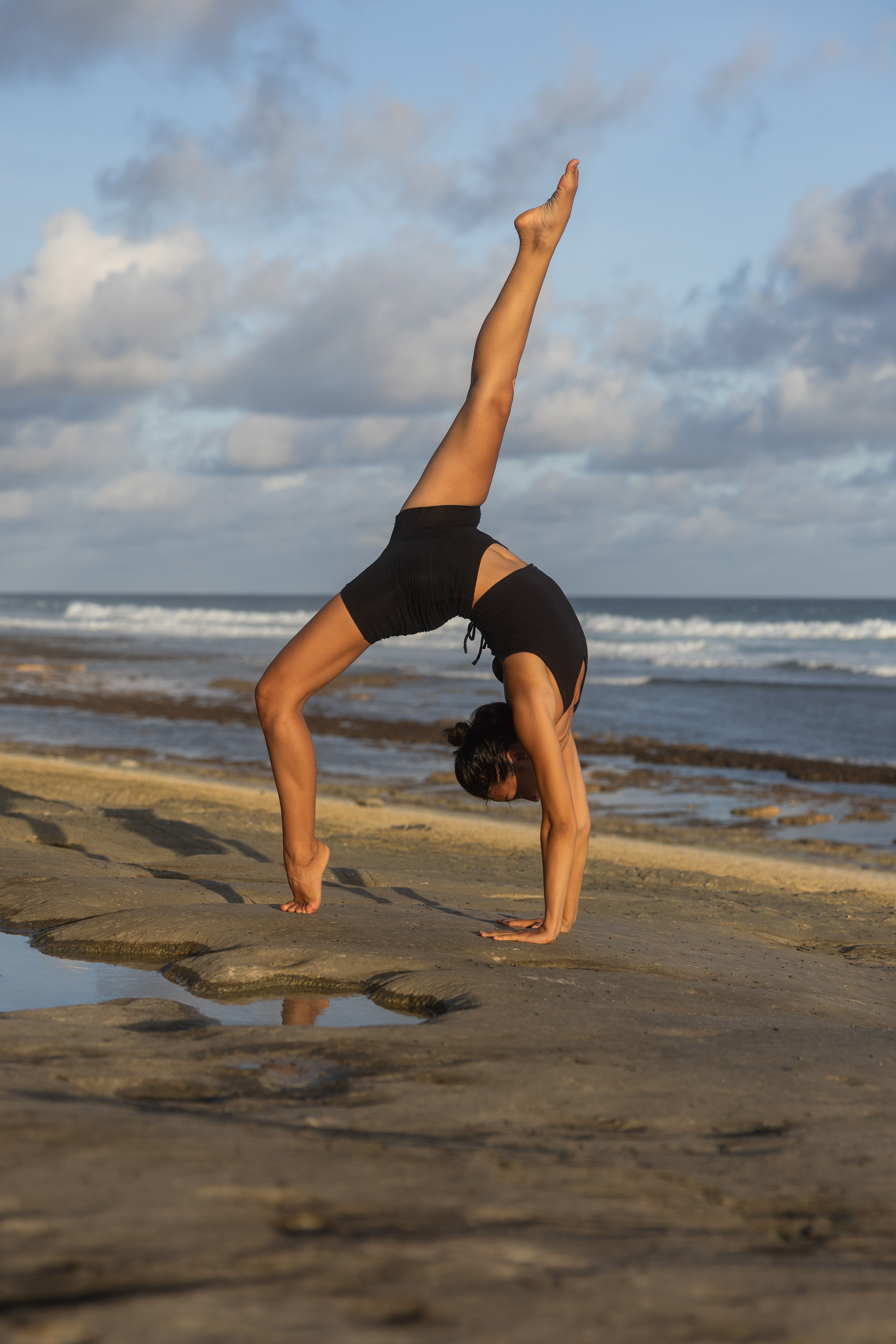 Artisan Tie-Back Bamboo Crop