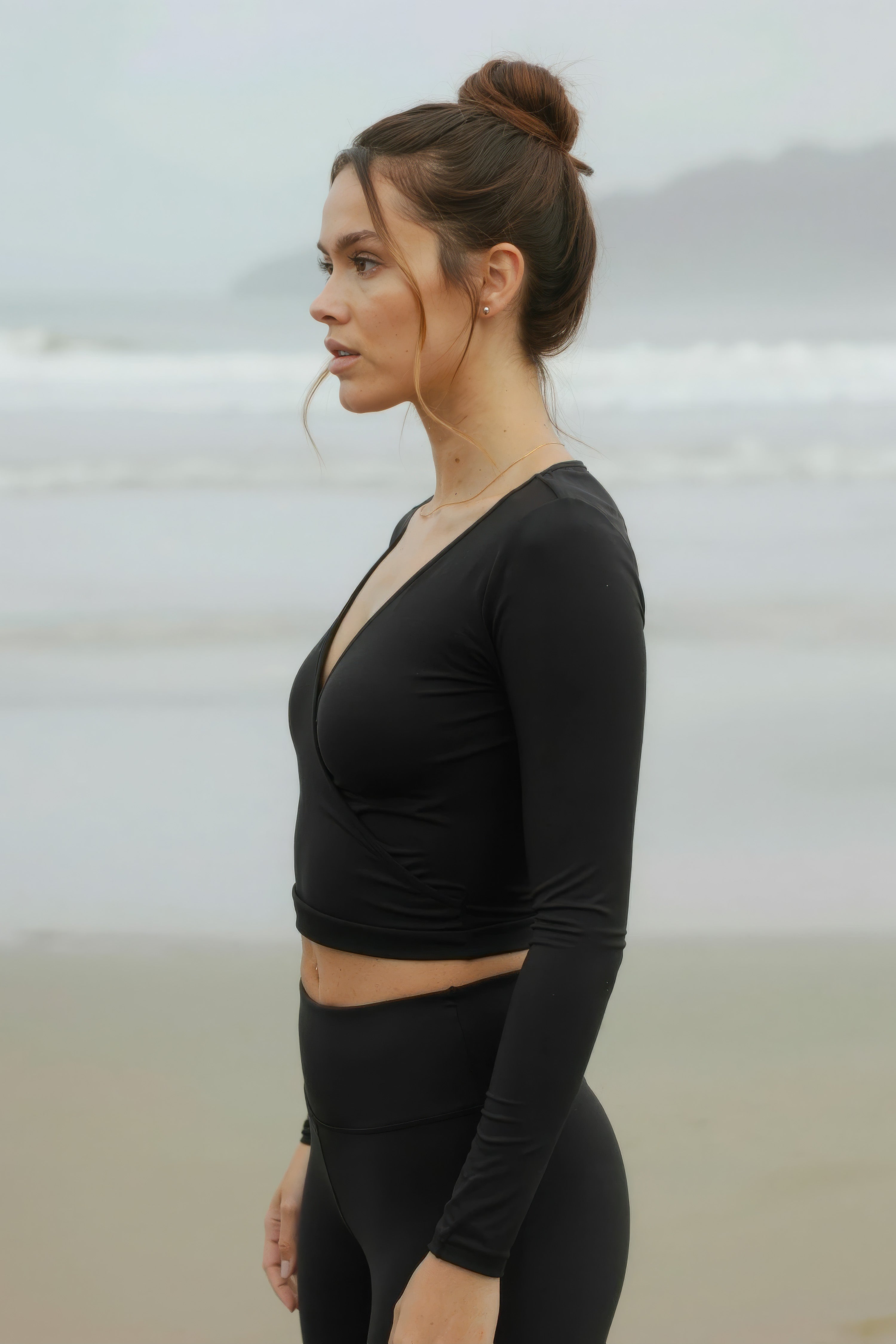 Ballet Yoga V-Neck Wrap