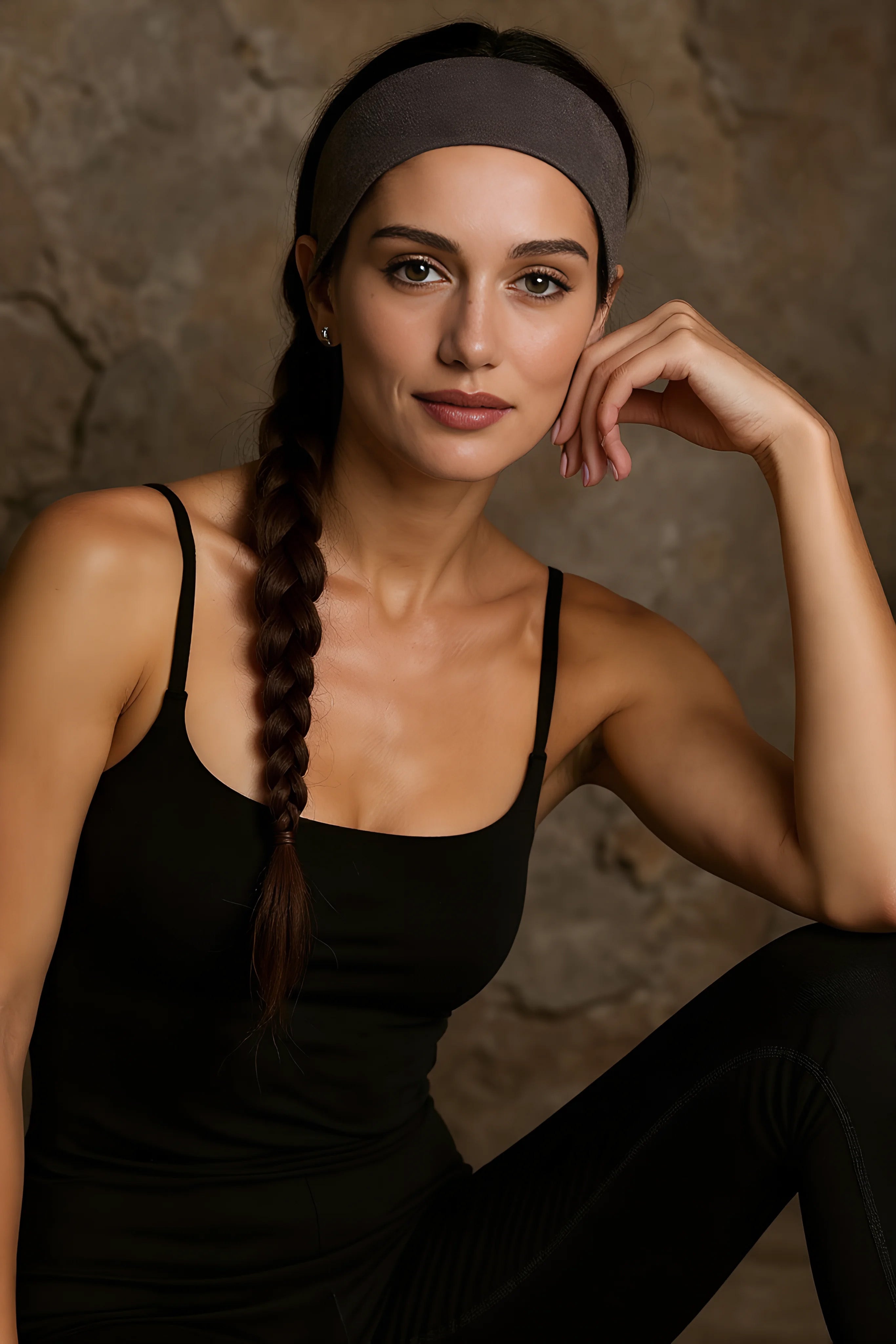 Bamboo Crisscross Back Crop Top